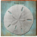 Spring Lake Sand Dollar | Wall Art Print on Real Wood