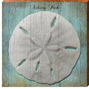 Asbury Park Sand Dollar | Wall Art Print on Real Wood