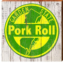 Garden State Pork Roll | Wall Art Print on Real Wood