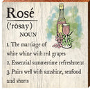 Rose Definition | Wall Art Print on Real Wood