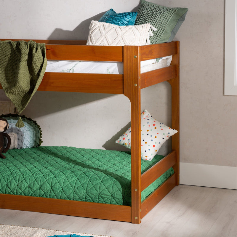 Jr Twin Over Twin Mod Bunk Bed