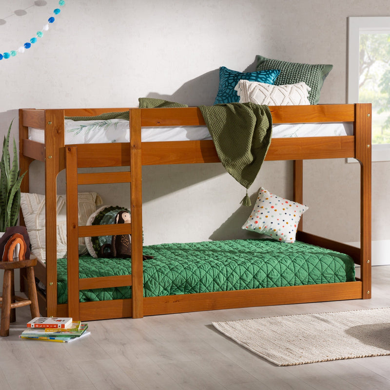 Jr Twin Over Twin Mod Bunk Bed