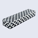 Decorative Boxes Marquet Prism Pattern Resin Inlay Collection in 10x2.5x1.5 inches