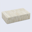Stem Pattern Decorative Storage Box, Bone Inlay in 7 Sizes, Ivory