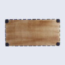 Star Pattern Decorative Storage Box, Bone & Resin Inlay in 7 Sizes, Blue