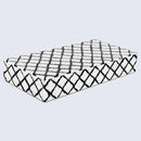 Moroccan Pattern Decorative Storage Box, Bone & Resin Inlay in 9 Sizes, Black & White