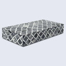 Moroccan Pattern Decorative Storage Box, Bone & Resin Inlay in 7 Sizes, Grey & White