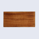 Patisserie Adorn Pattern Decorative Storage Box, Resin & Wood Inlay in 7 Sizes, Brown-White