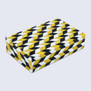 Marquet Artemis Pattern Decorative Storage Box, Resin Inlay in 8 Sizes, Multicolor