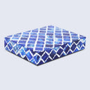 Decorative Boxes Moroccan Pattern Bone & Resin Inlay Collection in 4 Sizes, Blue & White