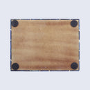 Decorative Boxes Moroccan Pattern Bone & Resin Inlay Collection in 4 Sizes, Blue & White