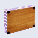 Decorative Storage Box Carnaby Swing Resin Inlay 8 x 6 x 1.5 inch