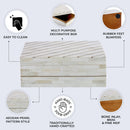 Aegean Pearl Bone Inlay & Brass Decorative Storage Box in 2 Sizes