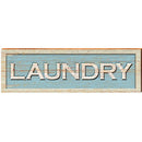 Laundry Wooden Sign | Wall Art Print on Real Wood  