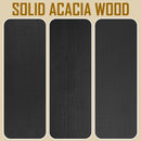 Acacia Aurora Deluxe Wood Platform Bed Frame for Ultimate Comfort and Style