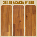 Acacia Aurora Deluxe Wood Platform Bed Frame for Ultimate Comfort and Style