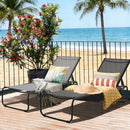 Ainfox 2 pcs Patio Lounge Chair Outdoor, Pool Lounge Chairs