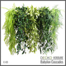Artificial Hanging Plants - TROPICANA Collection (6 different plants) | DECKO Verdure Babylon Cascades