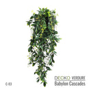 Artificial Hanging Plants - TROPICANA Collection (6 different plants) | DECKO Verdure Babylon Cascades