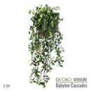 Artificial Hanging Plants - JASMINE Collection (5 different plants) | DECKO Verdure Babylon Cascades
