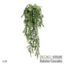 Artificial Hanging Plants - JASMINE Collection (5 different plants) | DECKO Verdure Babylon Cascades