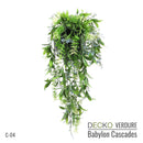 Artificial Hanging Plants - JASMINE Collection (5 different plants) | DECKO Verdure Babylon Cascades