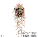 Artificial Hanging Plants - JASMINE Collection (5 different plants) | DECKO Verdure Babylon Cascades