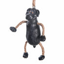 SALE BROKEN TAIL | Dangly Black Lab Ornament | Bert Anderson Collection