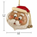 Large Santa Head Ornament |  Bert Anderson Collection