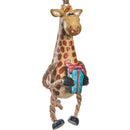 Giraffe with Present Ornament | Bert Anderson Collection