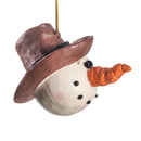 Cowboy Snowman Ornament | Bert Anderson Collection
