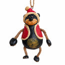 Bear With Santa Coat and Hat Ornament | Bert Anderson Collection