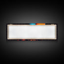 Psychedelic Astronaut Holding Balloons in Space, Framed Canvas Print, Crypto Art, To The Moon