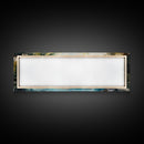 Midcentury Modern Architecture Wall Art, Framed Canvas Print, 50s Style Home Decor, Retro Art, MCM Wall Hanging, Panoramic Art