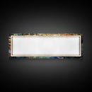 Panoramic Koi Pond Painting Canvas Print, Framed Wall Art, Unique Home Decor, Gift Idea, Art With Frame, Living Room Art