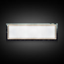 Haunted Cemetery Halloween Art, Extra Large Wall Art, Framed Panoramic Canvas Print, Framed Wall Decor