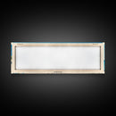 Andros, Bahamas Panoramic Beach Print, Vacation Gift, Bahamas Wall Art, Framed Canvas Print, Framed Beach Painting