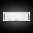 Richmond Virginia Panoramic Wall Art, Pop Art Framed Canvas Print, Mid Century Modern Home Decor, Retro Style Travel Poster