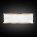 Tulsa Oklahoma Panoramic Painting, Mid Century Modern Framed Canvas Print, Retro Pop Art Travel Poster, Living Room and Office Wall Art Decor