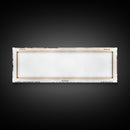 Carrollton Texas Panoramic Painting, Mid Century Modern Framed Canvas Print, Retro Pop Art Travel Poster, Office Wall Art, City Print