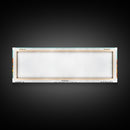 El Paso Texas Panoramic Painting, Mid Century Modern Framed Canvas Print, Retro Pop Art Travel Poster, Living Room Wall Decor