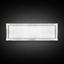 Green Bay Wisconsin Panoramic Art, Mid Century Modern Framed Canvas Print, Retro Pop Art Travel Poster, City Wall Art