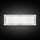 Birmingham Alabama Panoramic Painting, Framed Canvas Print, Mid Century Modern Wall Art, Retro Pop Art Travel Poster, Office Decor, City Art