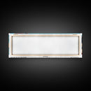 Corpus Christi Texas Panoramic Painting, Framed Canvas Print, Mid Century Modern Wall Art, Retro Pop Art Travel Poster, Office Decor, City Art