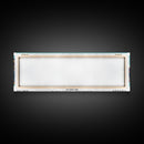 Grand Rapids Michigan Panoramic Painting, Framed Canvas Print, Mid Century Modern Wall Art, Retro Pop Art Travel Poster, Cityscape Decor, Living Room Art, Office Wall Art