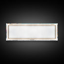 Indianapolis Indiana Panoramic Painting, Framed Canvas Print, Mid Century Modern Wall Art, Retro Pop Art Travel Poster, Cityscape Decor, Living Room Art, Office Wall Art