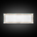 Little Rock Arkansas Panoramic View, Mid Century Modern Framed Canvas Print, Retro Pop Art Travel Poster, Office Decor, Cityscape Art