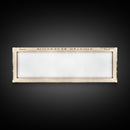 Amistad Reservoir Texas Panoramic Framed Canvas Print, Lake House Decor, Modern Art, Travel Poster, Scenic View, Water Reflection