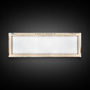 Birch Lake Framed Canvas Print, Panoramic Lake House Decor, Scenic View, Travel Poster, Rustic Art, Lake Painting