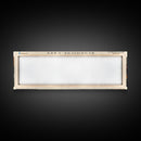 Bluenose Lake Framed Canvas Print, Panoramic Lake House Decor, Scenic View, Travel Poster, Rustic Art, Lake Painting